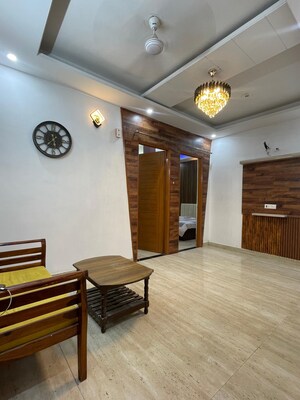 Living Room in 3 BHK Builder Floor at Dhakoli – for Sale