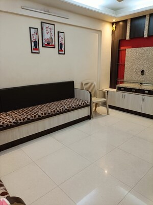 Living Room in 2 BHK Apartment at Wadgaon Sheri – for Rent