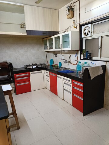 Kitchen in 2 BHK Apartment at Wadgaon Sheri – for Rent
