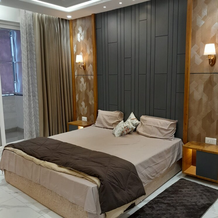 Bedroom, nk-sharma-savitry-greens 3 Bedroom 1735 Sq.Ft. Apartment In Lohgarh Zirakpur 9342539