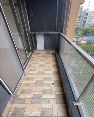 Balcony in 3 BHK Apartment at Krishiv Enclave, Chembur – for Rent