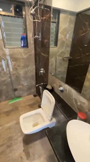 Bathroom in 3 BHK Apartment at Krishiv Enclave, Chembur – for Rent