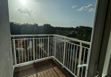 Balcony in 4 BHK Apartment at L&T Raintree Boulevard Phase 2, Hebbal – for Sale