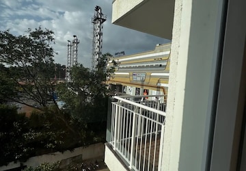 Balcony in 4 BHK Apartment at L&T Raintree Boulevard Phase 2, Hebbal – for Sale