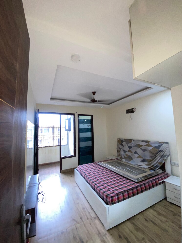 Bedroom, jaipuria-sunrise-green 1 Bedroom 900 Sq.Ft. Apartment In Lohgarh Zirakpur 9342589