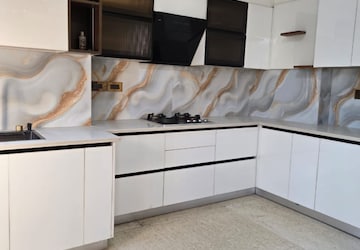 Kitchen in 3 BHK Builder Floor at Kohli One Malibu Town, Malibu Town – for Rent
