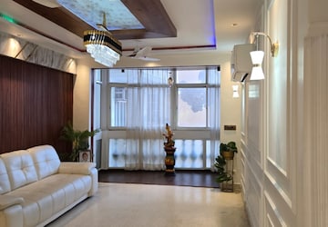 Living Room in 3 BHK Builder Floor at Kohli One Malibu Town, Malibu Town – for Rent