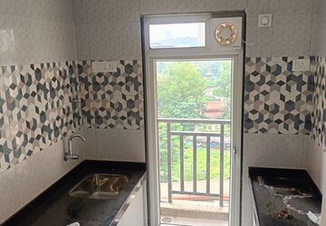 Kitchen in 1 BHK Apartment at Kishor Sukur Enclave A, Ghodbunder Road – for Rent