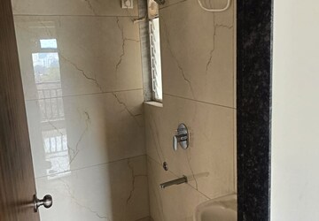 Bathroom in 1 BHK Apartment at Kishor Sukur Enclave A, Ghodbunder Road – for Rent