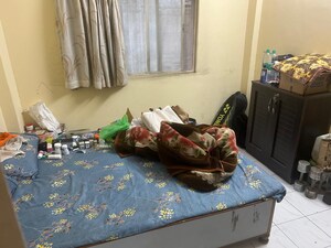 Bedroom in 2 BHK Apartment at Yash Sankul, Pimple Saudagar – for Rent