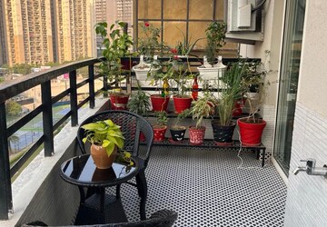 Balcony in 2 BHK Apartment at Nyay Khand I – for Sale