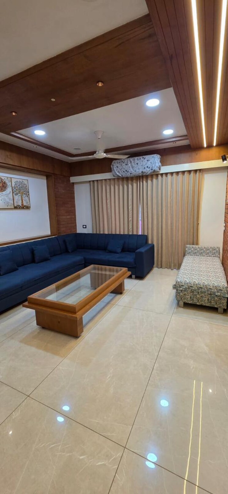 Living Room, science city 3 Bedroom 231 Sq.Yd. Apartment In Science City Ahmedabad 9342856