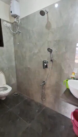 Bathroom in 2 BHK Apartment at Chaitanya Anand Lunkhod CHSL, Andheri West – for Rent