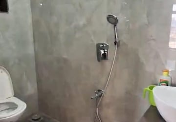 Bathroom in 2 BHK Apartment at Chaitanya Anand Lunkhod CHSL, Andheri West – for Rent