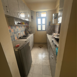 Kitchen in 2 BHK Apartment at Apex Our Homes, Garoli Kalan – for Rent