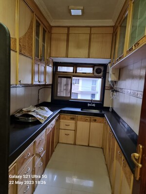 Kitchen in 3 BHK Apartment at Reflex Satnam Apartment, Cuffe Parade – for Rent