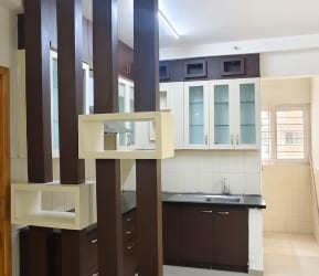 Kitchen in 2.5 BHK Apartment at Mantri Celestia, Gachibowli – for Rent