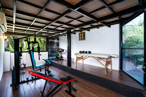 Gym in 4 BHK Villa at Corgao – for Rent