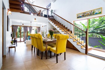 Living Room in 4 BHK Villa at Corgao – for Rent