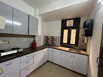 Kitchen in 2 BHK Builder Floor at Saket – for Rent