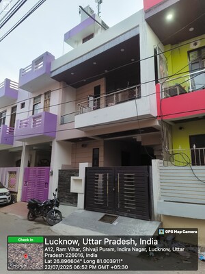 3 BHK Independent House – Exterior View View at Shivaji Puram - for Sale