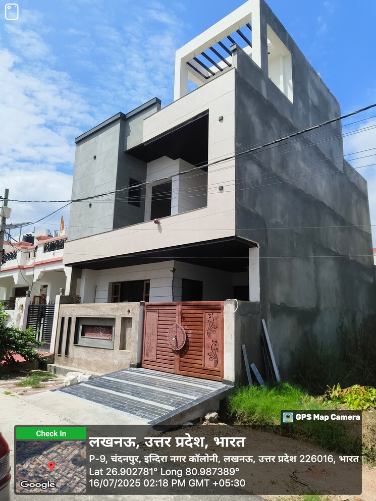 Exterior View, indira nagar 4 Bedroom 1800 Sq.Ft. Independent House In Indira Nagar Lucknow 9342977