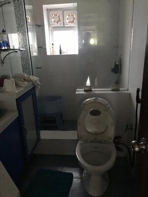 Bathroom in 3 BHK Apartment at Jupiter Apartment Cuffe Parade, Cuffe Parade – for Rent