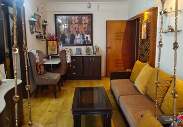 Living Room in 2 BHK Apartment at K Raheja Vihar, Powai – for Rent