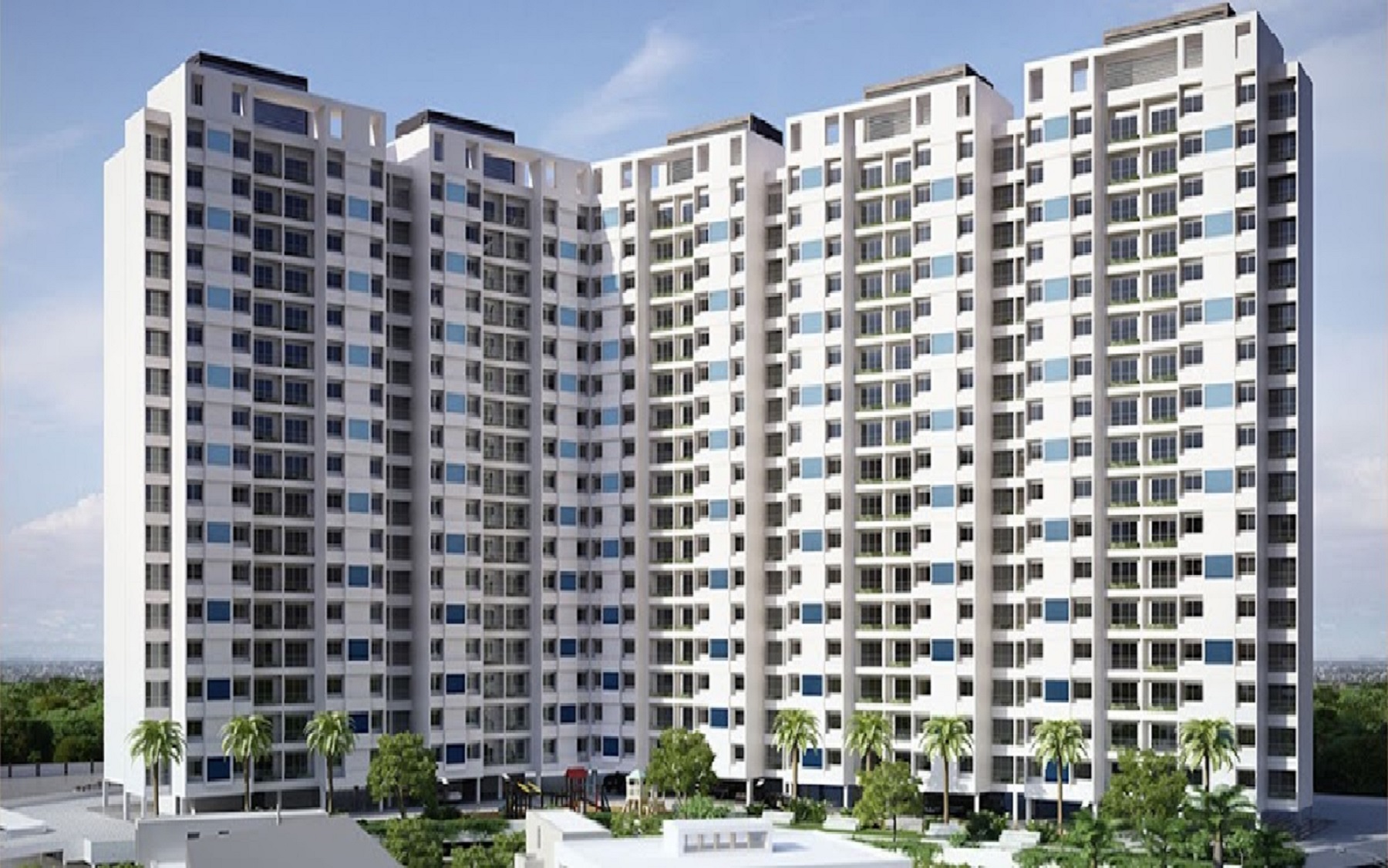 2 BHK + Servant Room 1000 Sq.Ft. Apartment in Cosmos Classique