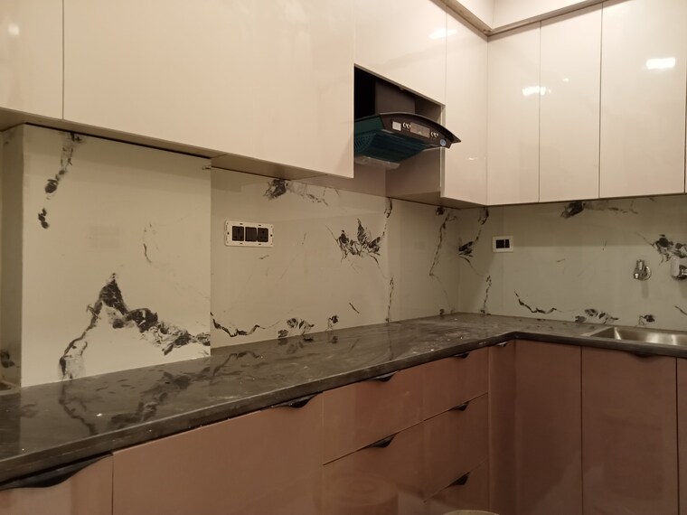 Kitchen, mahavir enclave 1 3 Bedroom 900 Sq.Ft. Builder Floor In Mahavir Enclave 1 Delhi 9343011