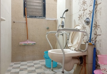 Bathroom in 2 BHK Apartment at Safal Shree Saraswati Phase 4, Chembur – for Rent