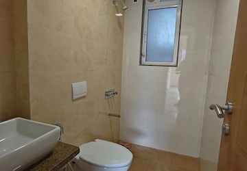 Bathroom in 1 BHK Apartment at Chandak 34 Park Estate, Goregaon West – for Rent