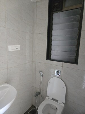 Bathroom in 1 BHK Apartment at Chandak 34 Park Estate, Goregaon West – for Rent