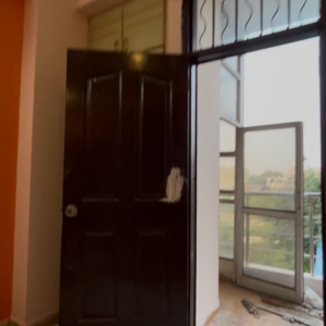 Staircase in 2 BHK Apartment at Himalaya Tower, Ahinsa Khand 2 – for Rent