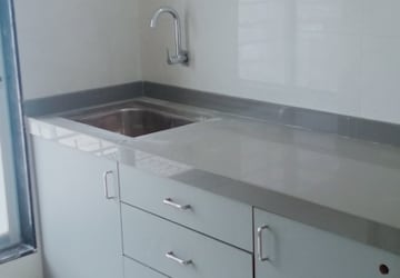 Kitchen in 1 BHK Apartment at Bindra Complex, Andheri East – for Rent