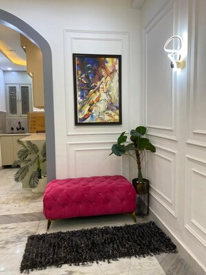 Bedroom in 5 BHK Apartment at Gaurs Green Avenue, Abhay Khand – for Sale