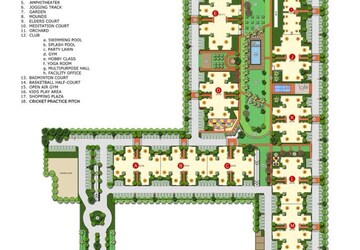 Master Plan in 2 BHK Apartment at Sushma Joynest MOH, Bir Chhat – for Rent
