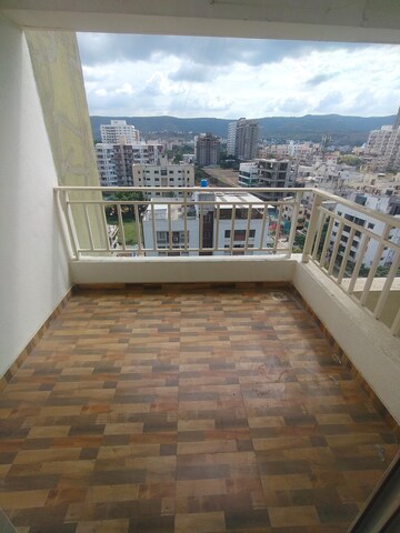 Balcony in 2 BHK Apartment at Majestique 38 Park Majestique, Undri – for Rent