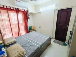 Bedroom in 1 BHK Apartment at Sethia Green View, Goregaon West – for Rent