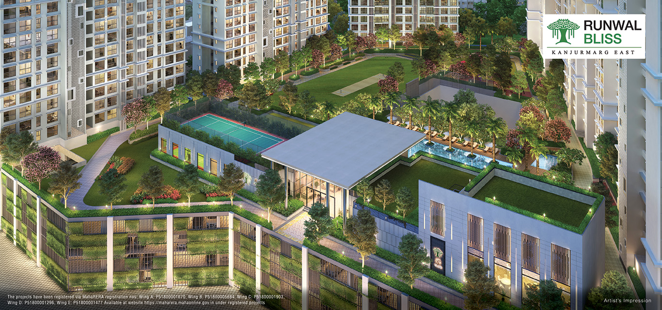 2 BHK 1000 Sq.Ft. Apartment in Runwal Eirene