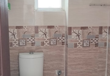 Bathroom in 2 BHK Apartment at SVP Gulmohur Garden, Raj Nagar Extension – for Rent