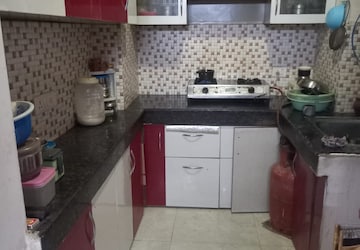 Kitchen in 2 BHK Apartment at SVP Gulmohur Garden, Raj Nagar Extension – for Rent