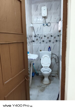Bathroom in Studio Apartment at Dwarka – for Rent