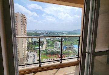 Balcony in 3 BHK Apartment at Ahad Serenity, Rayasandra – for Sale