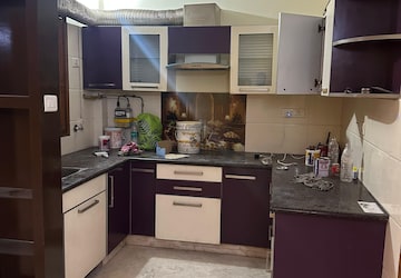 Kitchen in 2 BHK Apartment at Rajhans Apartments, Indrapuram – for Rent