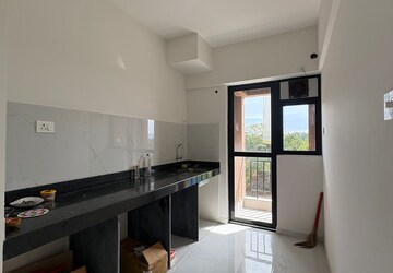 Kitchen in 2.5 BHK Apartment at Runwal Gardens Phase I, Kalyan Shilphata Road – for Rent