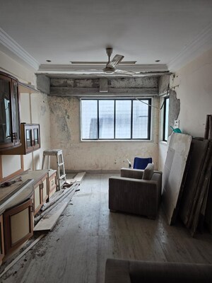 Living Room in 2 BHK Apartment at Nandavan CHS, Vile Parle East – for Rent