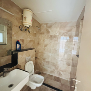 Bathroom in 3 BHK Apartment at BPTP Astaire Gardens, Sector 70a – for Rent