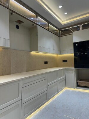 Kitchen in 3 BHK Apartment at Prithviraj Road – for Rent