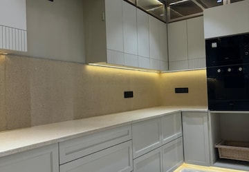 Kitchen in 3 BHK Apartment at Prithviraj Road – for Rent